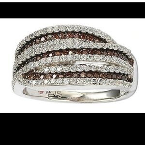 Levian chocolate champagne and Vanilla ring